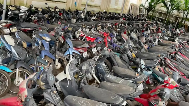 VPA đấu giá 249 xe vi phạm hành chính bị tịch thu